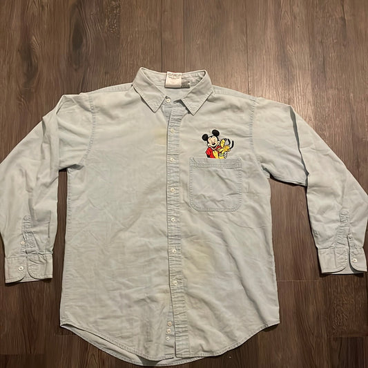 90's Disney Button Up - Large - 22” x 30”