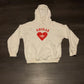 Sudadera Corazón Adidas - 21” x 24”