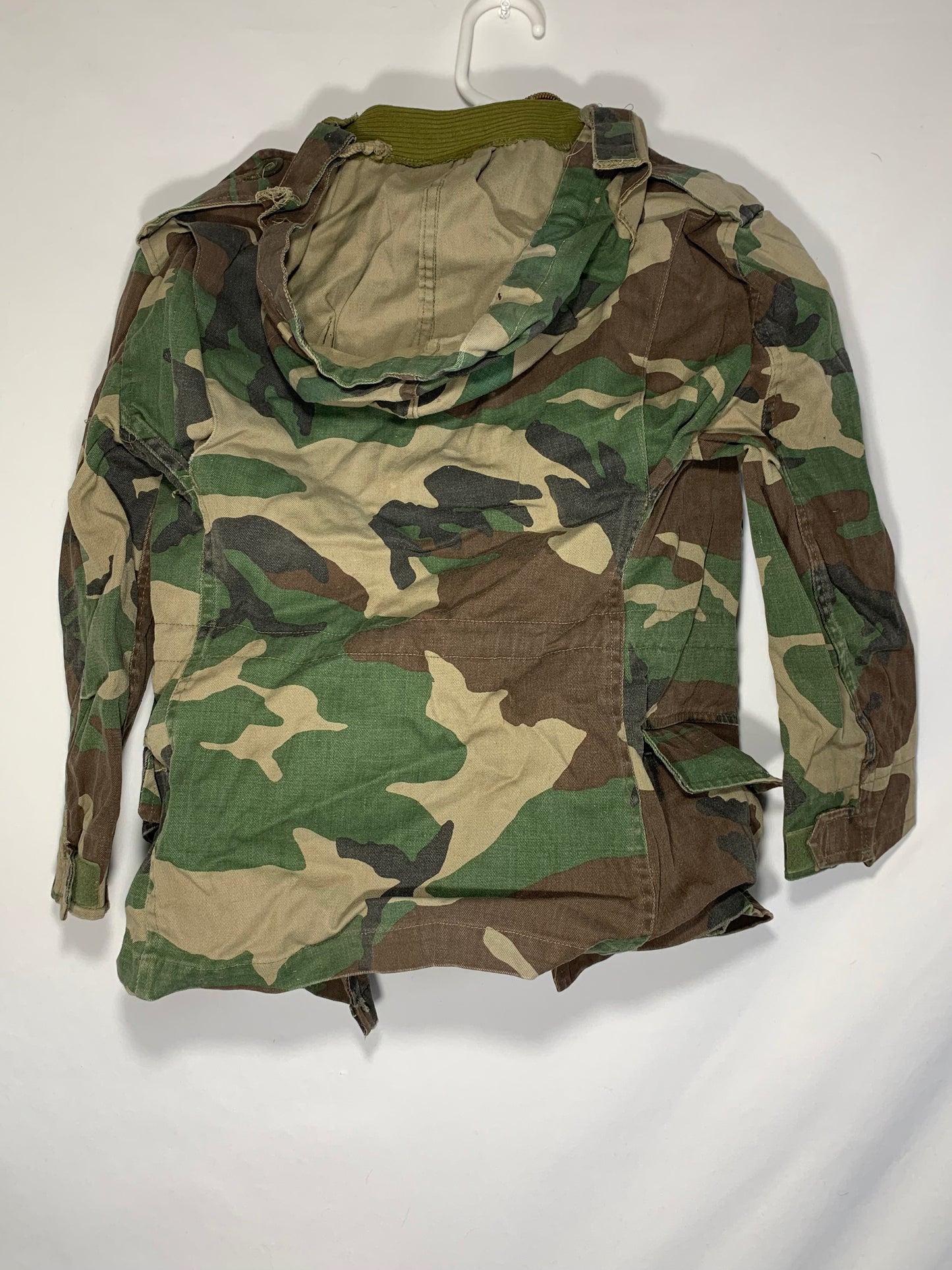 80's Crames Camo Zip Jacket - Boxy XSmall - 17” x 20.5”