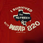 Camiseta Big Freeze de Texas de los años 80 - 17" x 23.5"