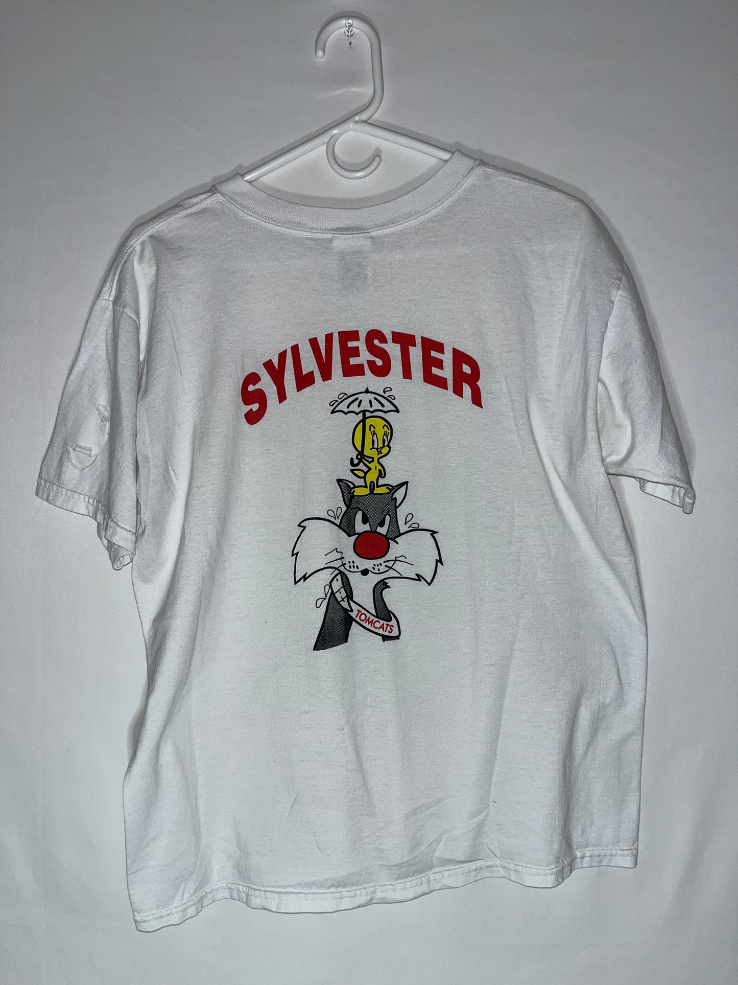 Camiseta FOTL Best Sylvester Tweety Bird - Pequeña - 19.5 "x 24.5"