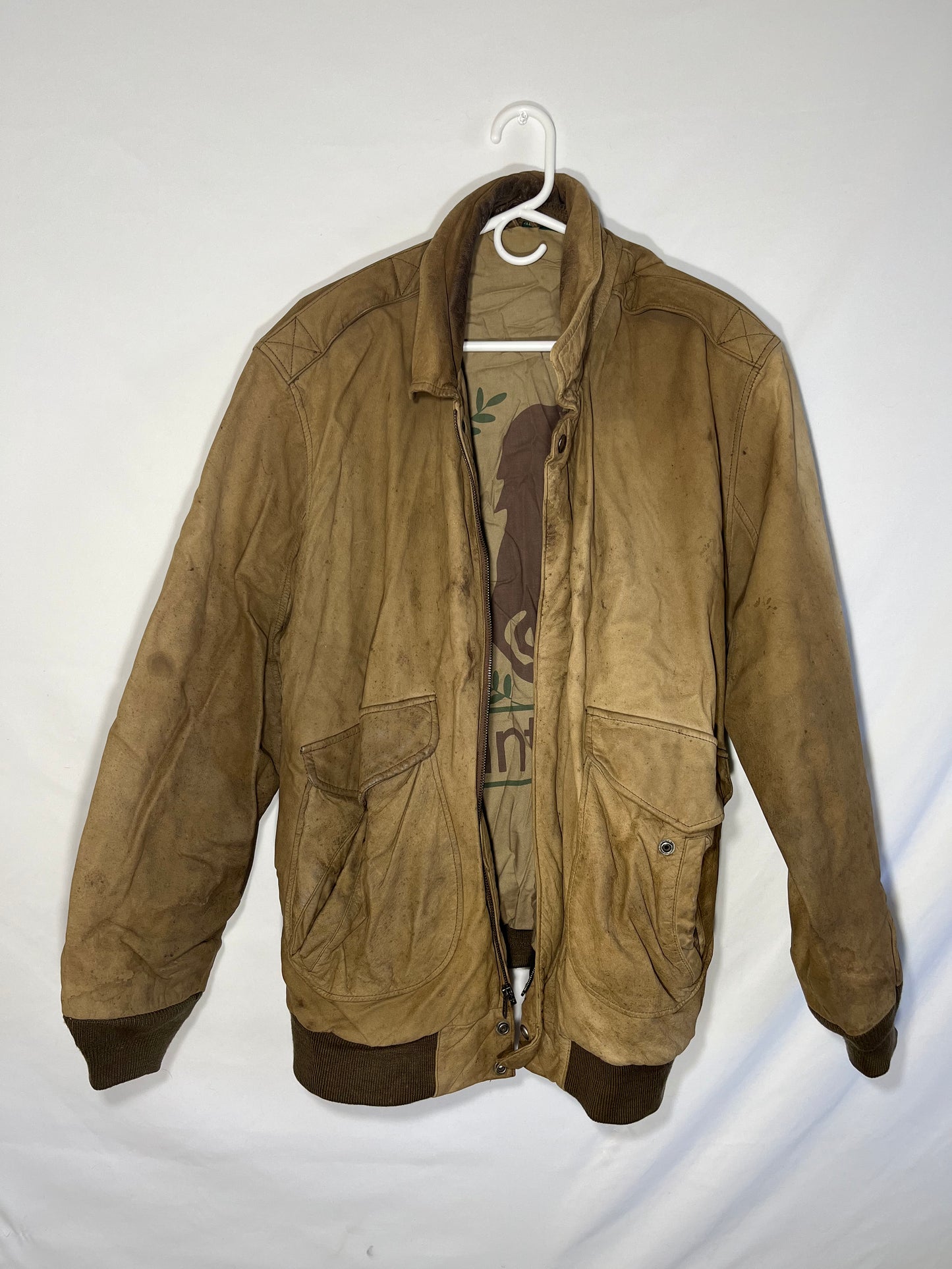 Hunt Club Leather Jacket - XLarge - 26” x 30”