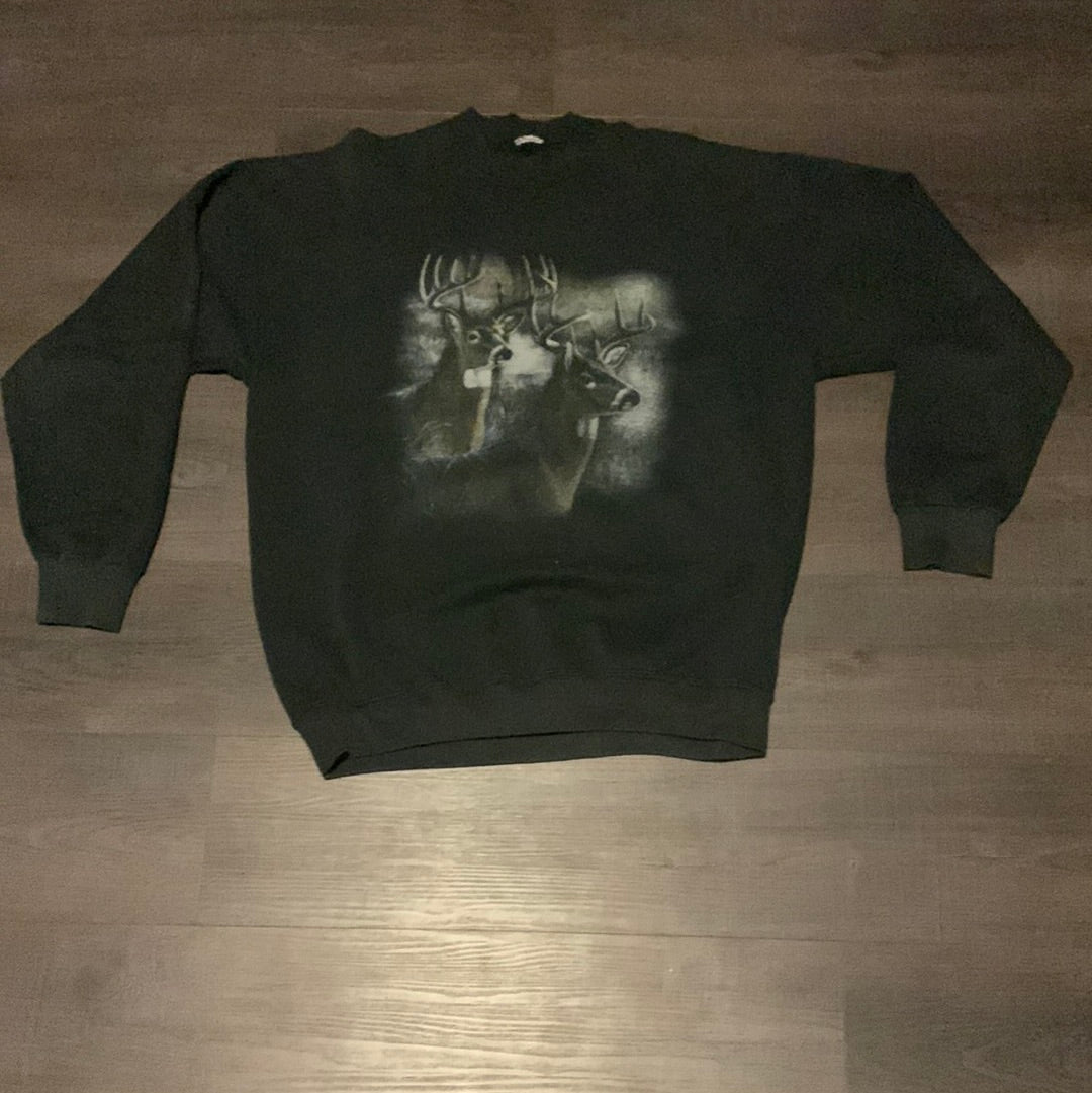 90's Deer Crewneck - 23.5” x 28”