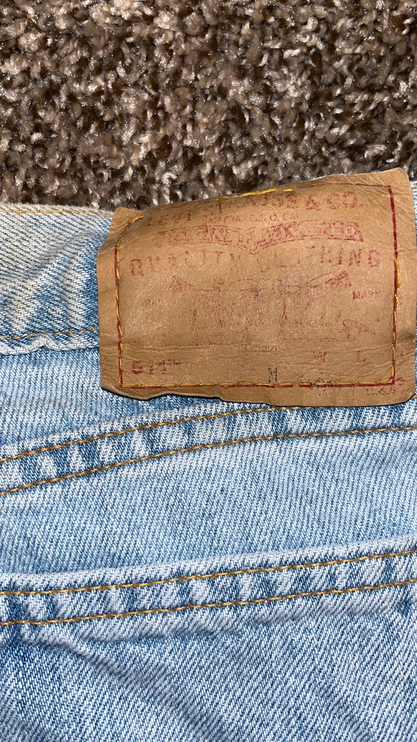 90 年代 Levi's 514 喇叭裤 - 29” x 30”