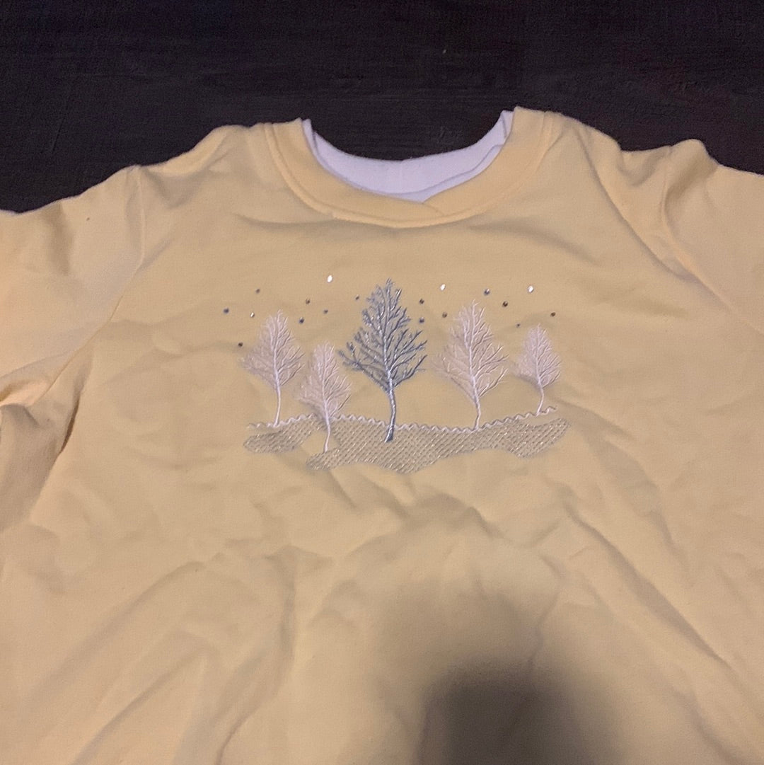 Trees Crewneck - Medium - 21” x 21.5”