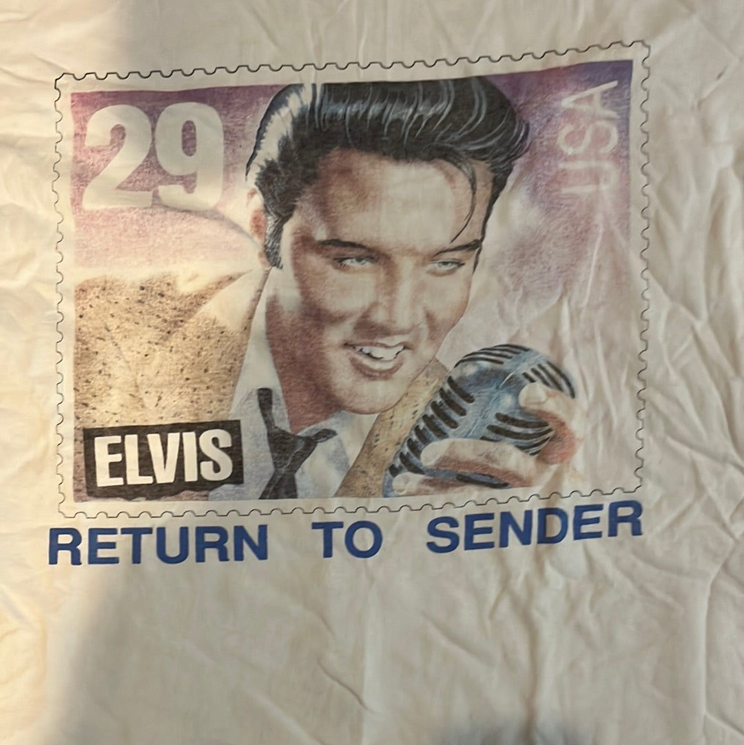 90's Elvis the Pelvis Tshirt - 24” x 32”