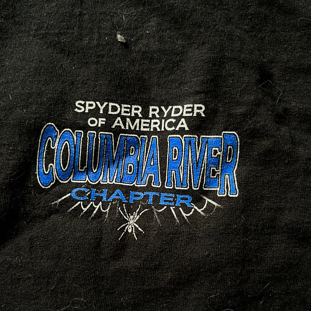 Washington Oregon River Spyder Ryder Tshirt - Small - 19” x 28”