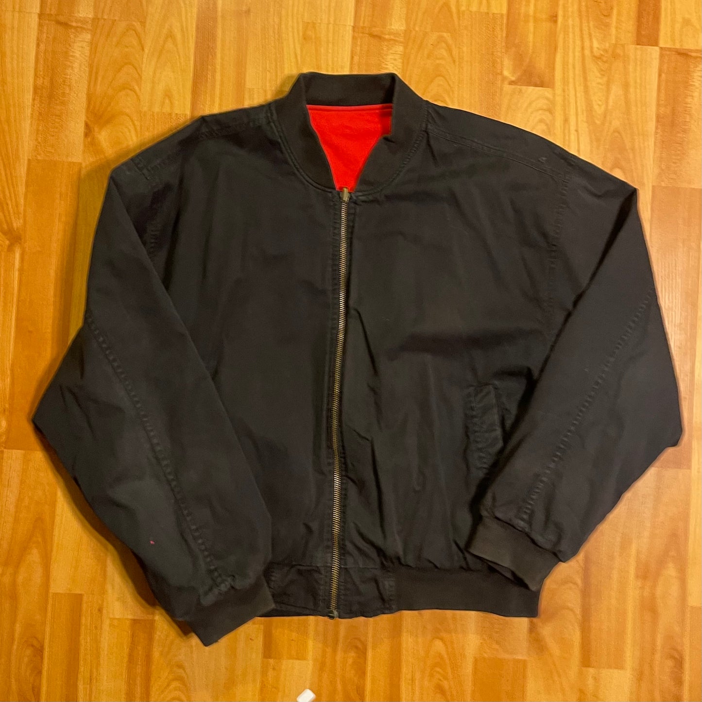 Vintage 1990s Marlboro Reversible Bomber Jacket fits S