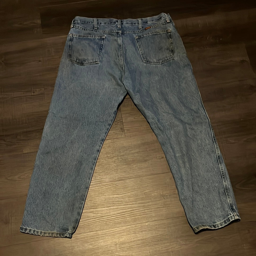 Distressed Painter Rustler Jeans - 36” x 28”