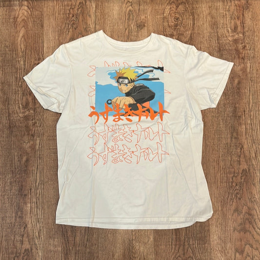 2002 Naruto Tshirt - 20.5” x 26.5”