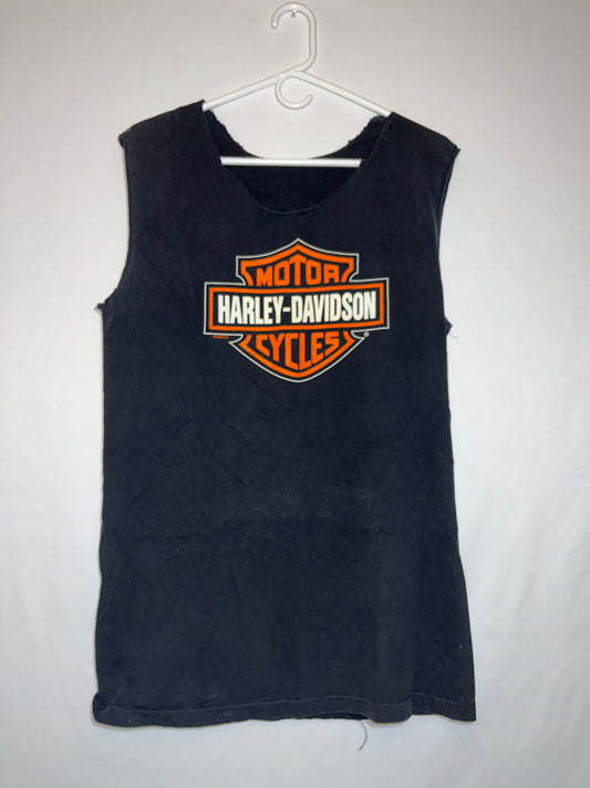 Camisa recortada Harley Davidson - Pequeña - 19" x 28"