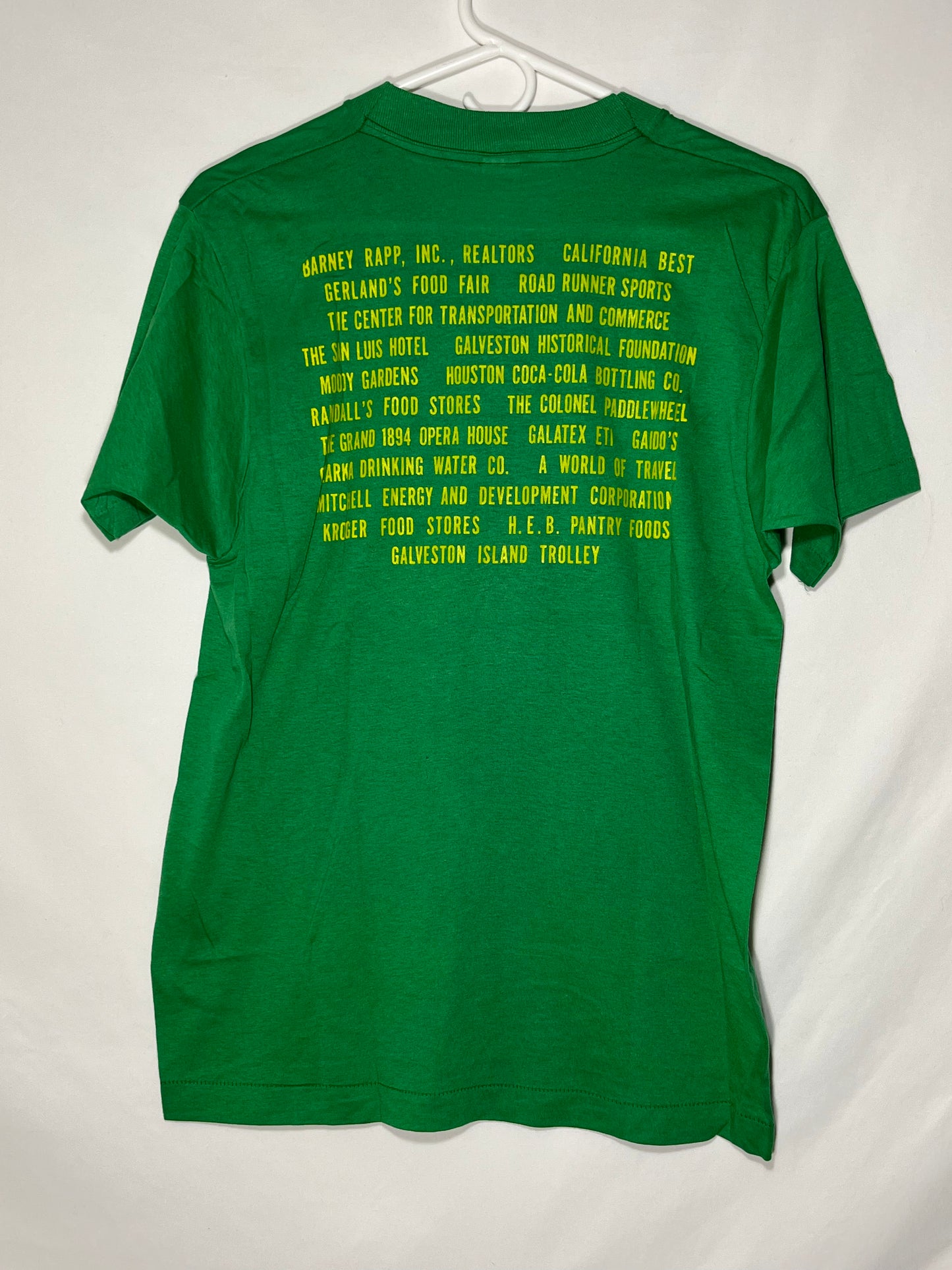 80/90's Screen Stars Run for Mother Earth Tshirt - Small - 18.5” x 26”