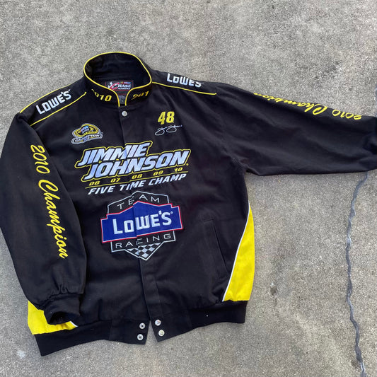 Chaqueta Nascar Jimmie Johnson Lowes 5x Champ - XXL