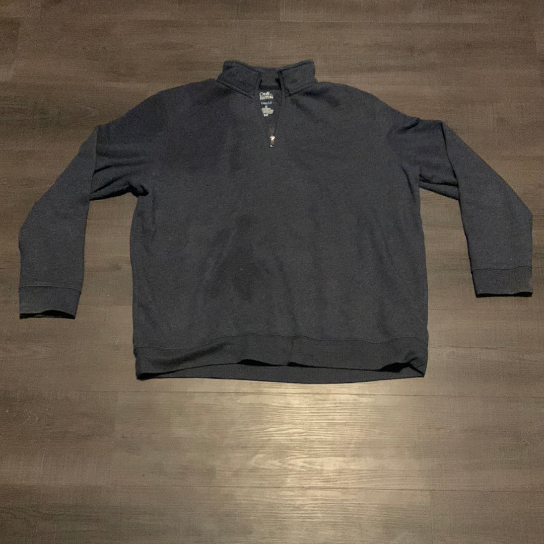 Quarter Zip Sweatshirt - XLarge - 24.5” x 28”