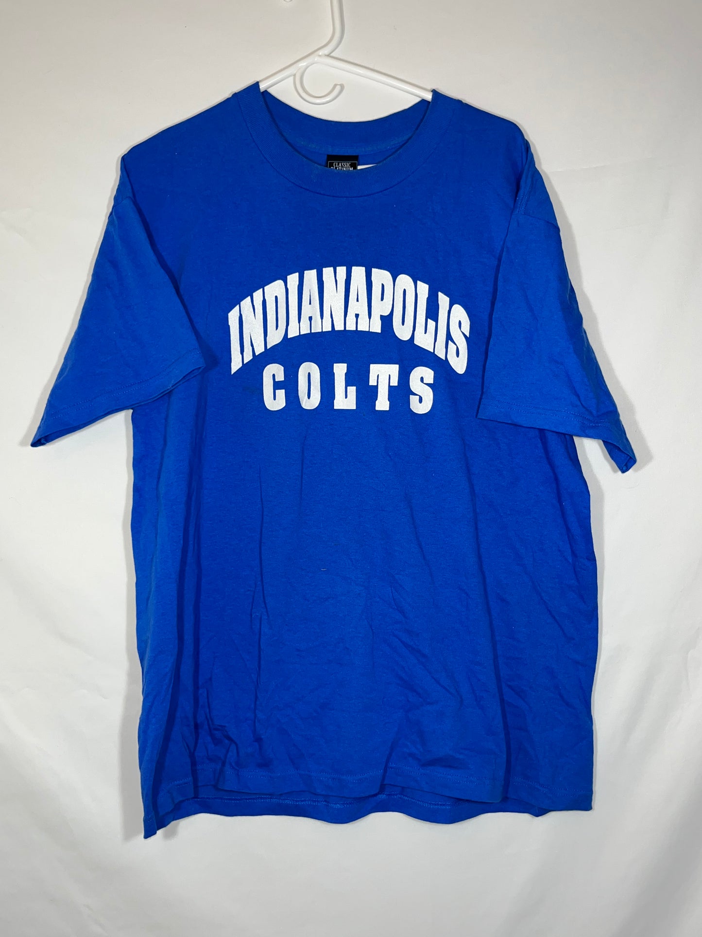 90's Indianapolis Colts Tshirt - Medium - 21” x 28.5”