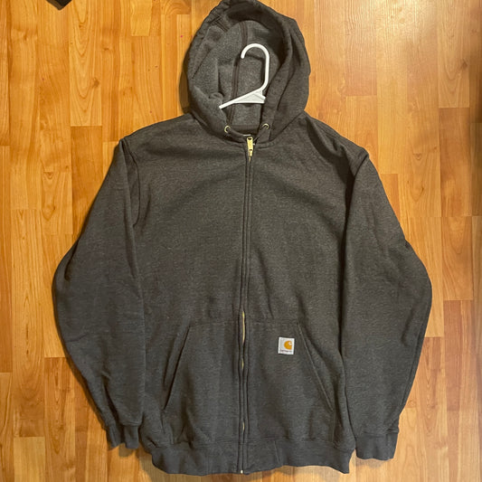 Carphartt Blank Grey Zip-up Hoodie -21" x 28"