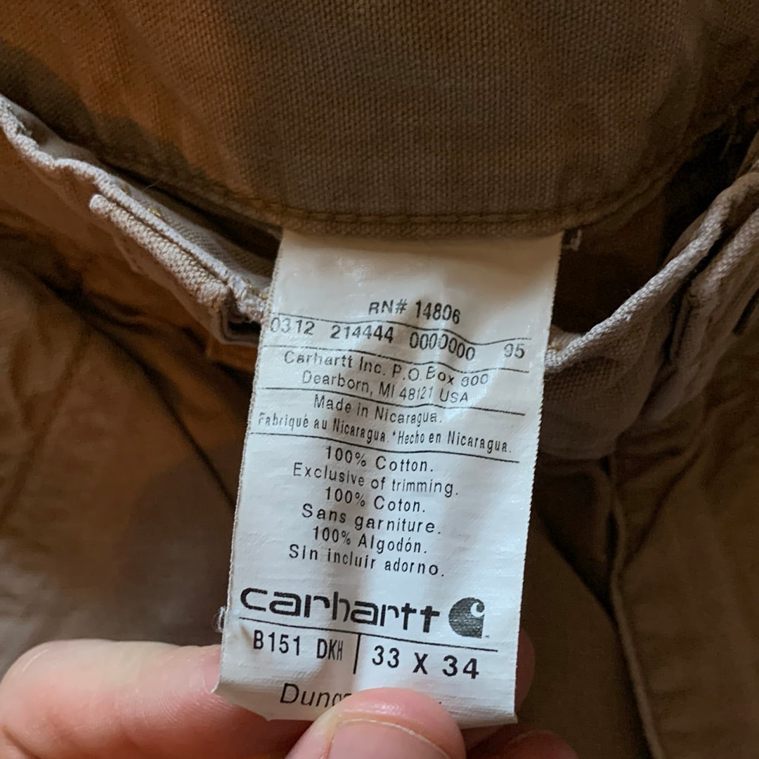 Carphartt Carpenter Pants - 32” x 31”