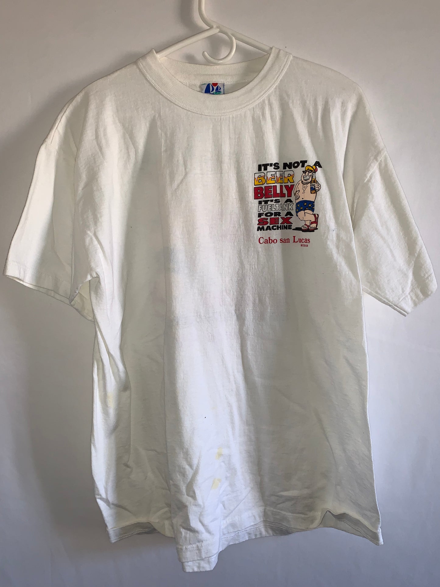 90's Fuel Tank for Sex Machine Tshirt - Medium - 21” x 28”