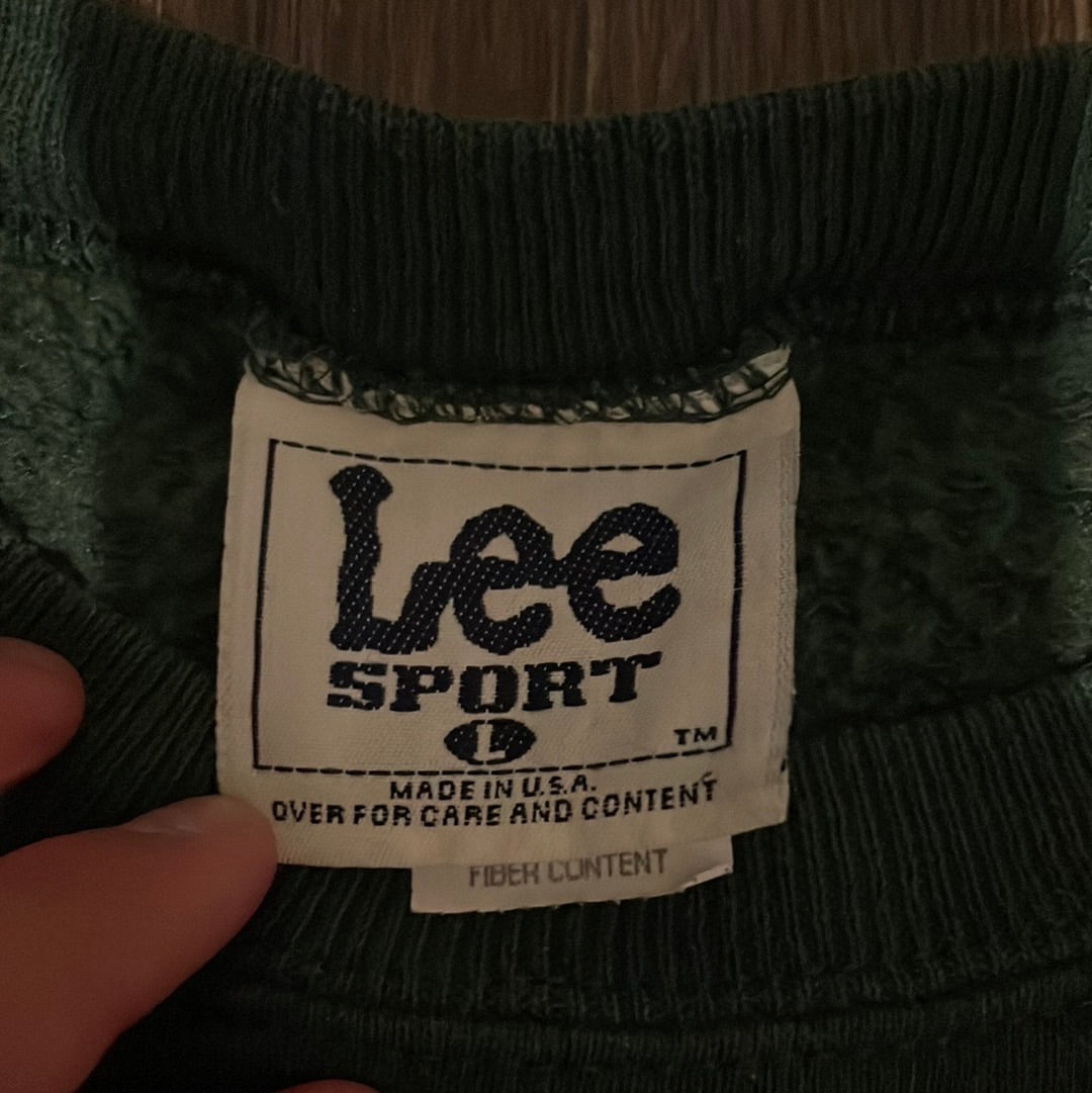 80's Lee Sport Packers Crewneck - 20” x 22”