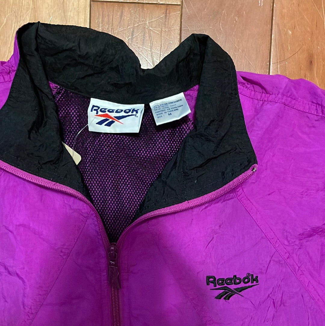 90's Reebok Windbreaker - Large - 23" x 26"