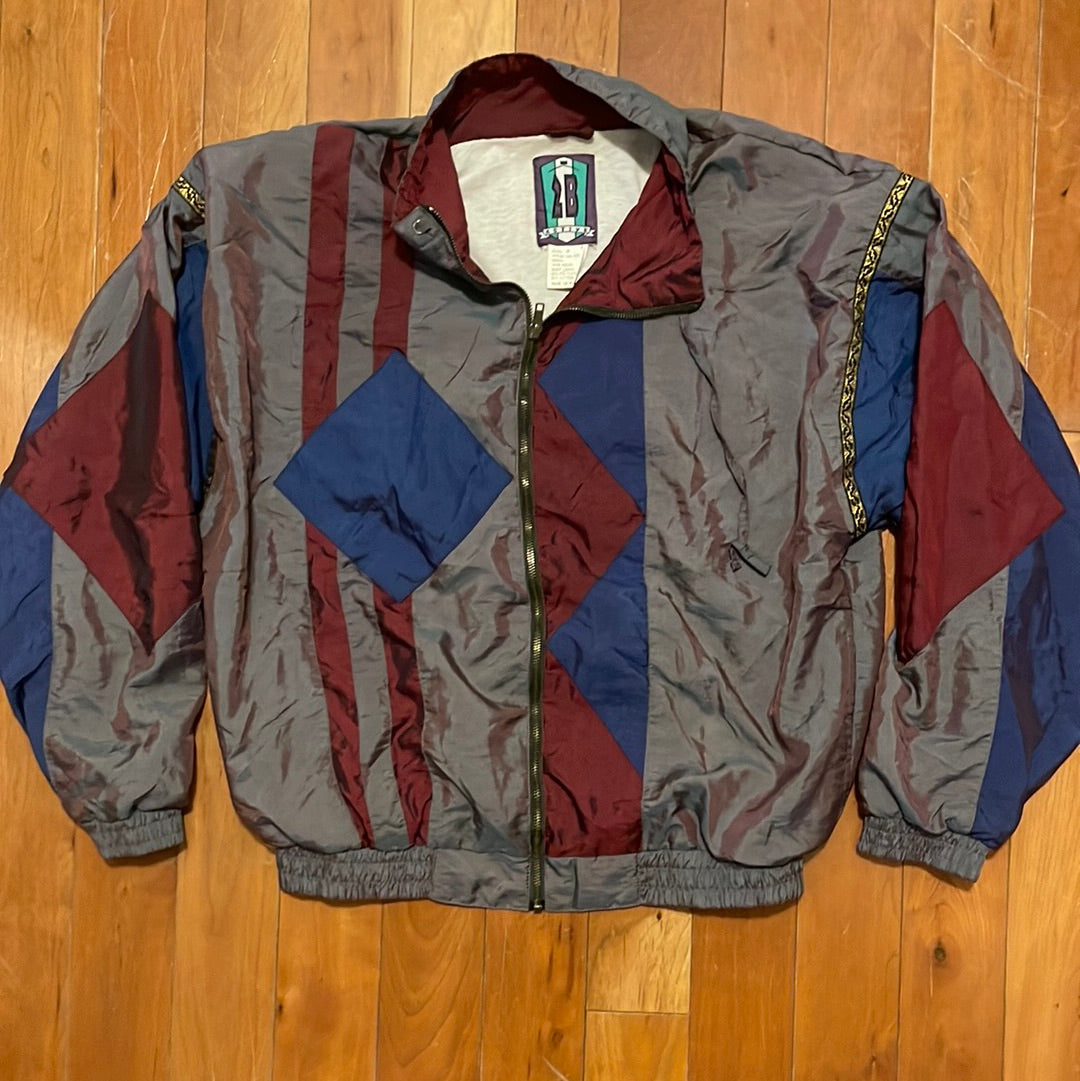 80's 2B Active Zip up Windbreaker - 24" x 24"