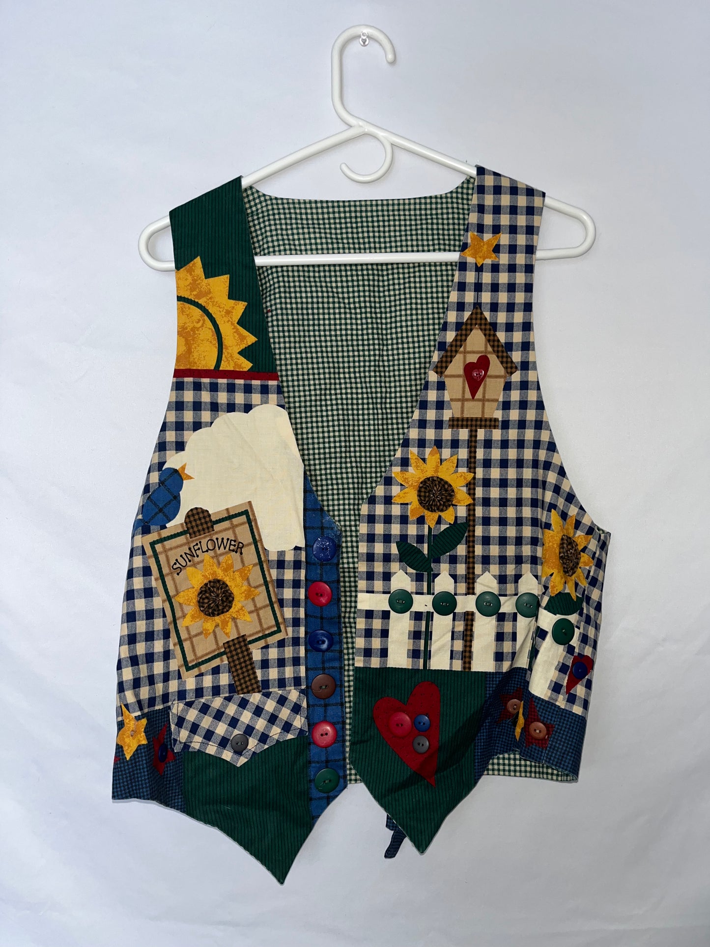 Sunflower Vest - Medium - 20” x 21”