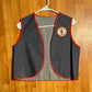 80’s Keep on Camping Vest - S 18” x 18”
