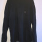 Chaps Black 100% Cotton Sweater - Large - 22.5” x 31”