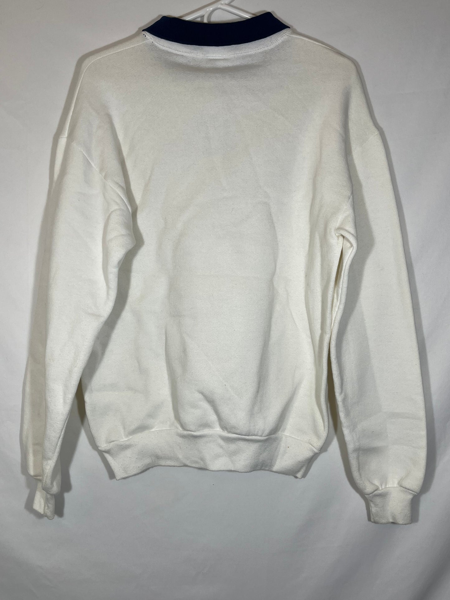 90's Jerzees Sailor Collared Crewneck - Small - 19” x 27”