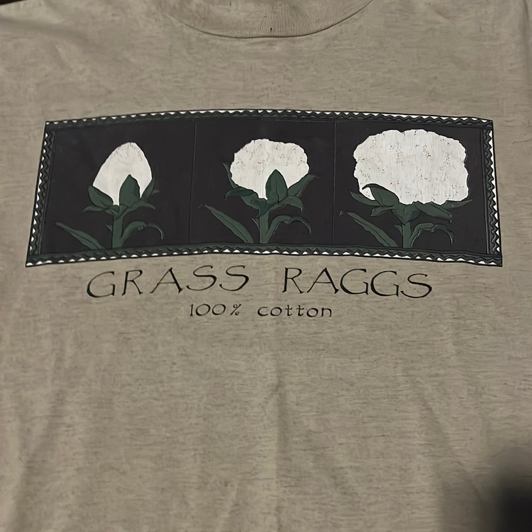 90's Grass Raggs Tshirt - 21” x 26.5”