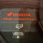 Cremallera Fox Honda Racing - XL 26" x 26"