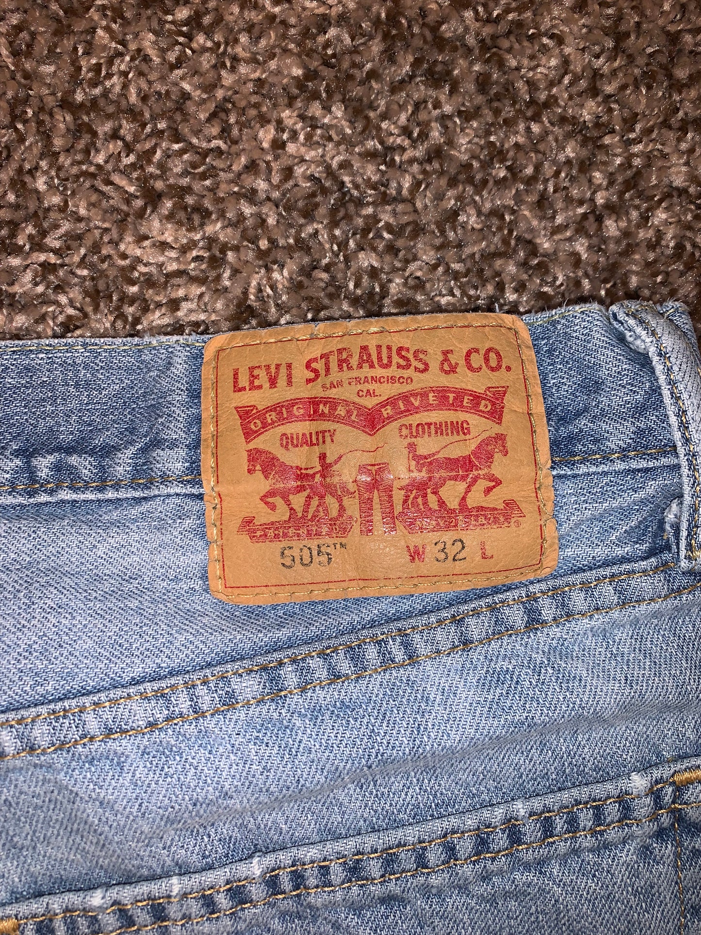 Levi 505 Jorts - 30” x 9”