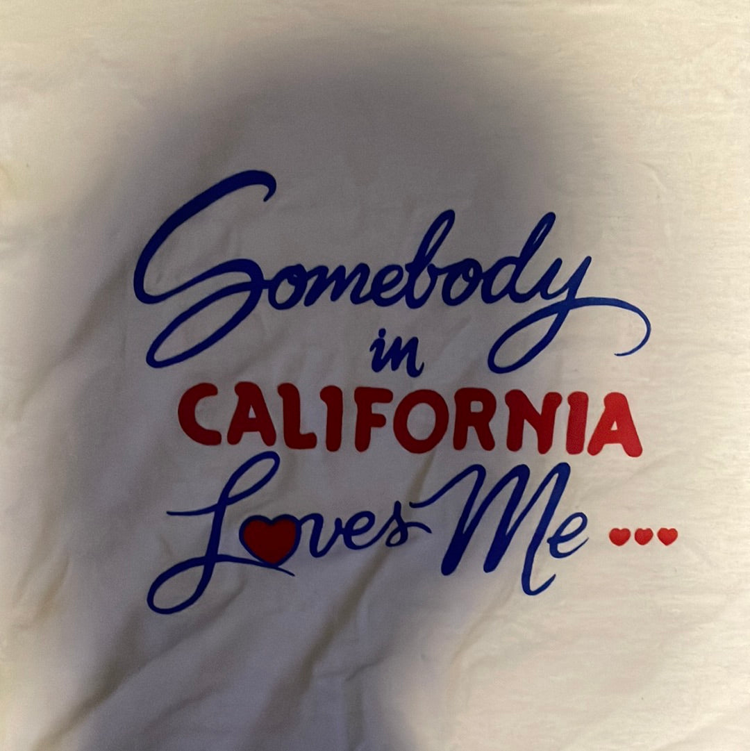 Camiseta de alguien en California de los años 80 - 20" x 25"