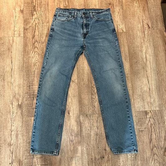 Levis 505 牛仔裤 - 34 英寸 x 32.5 英寸