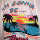 80's I'm Gonna Be On The Beach Tshirt - Medium - 20” x 27.5”