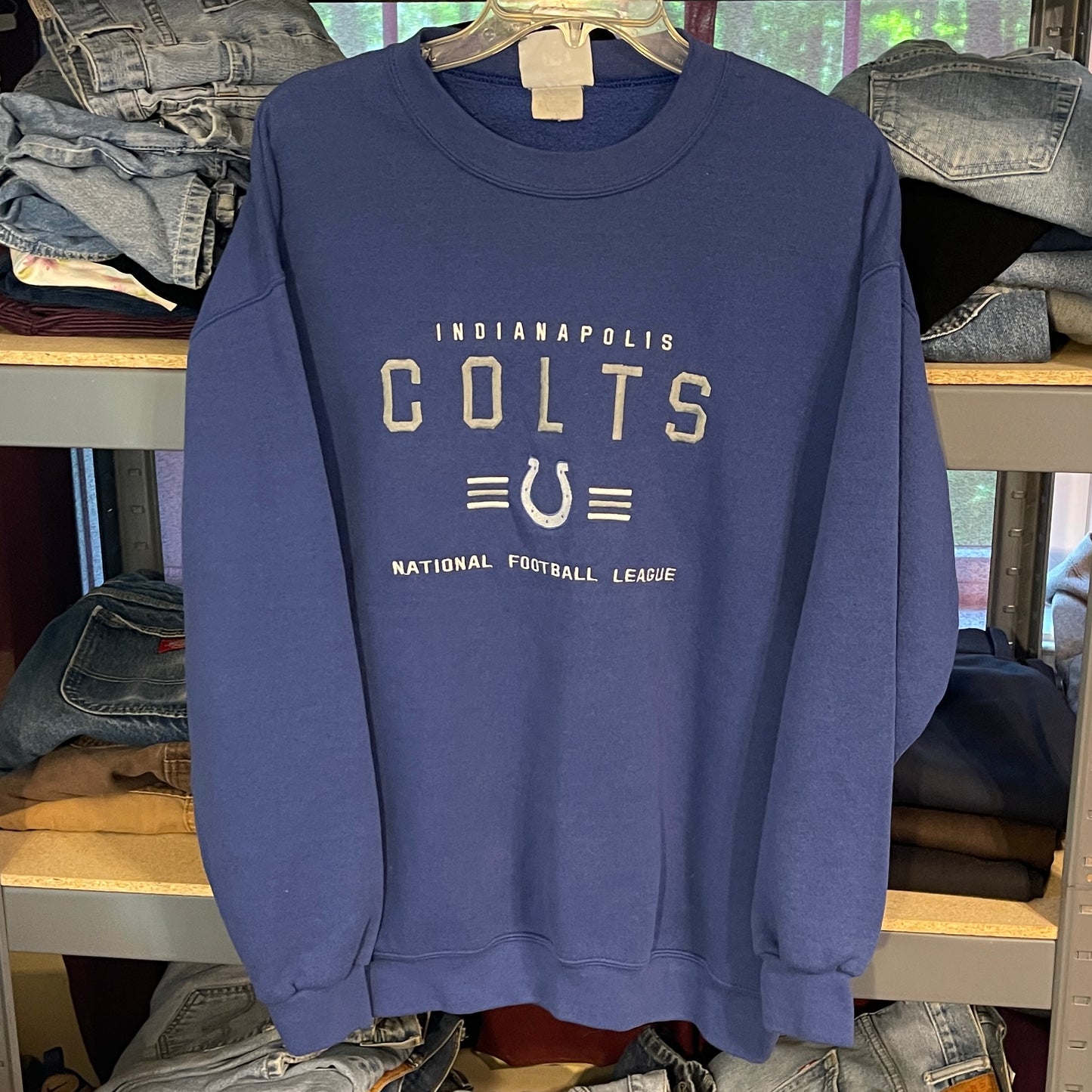 Lee 重量级 Colts 圆领毛衣 - 27 英寸 x 28 英寸