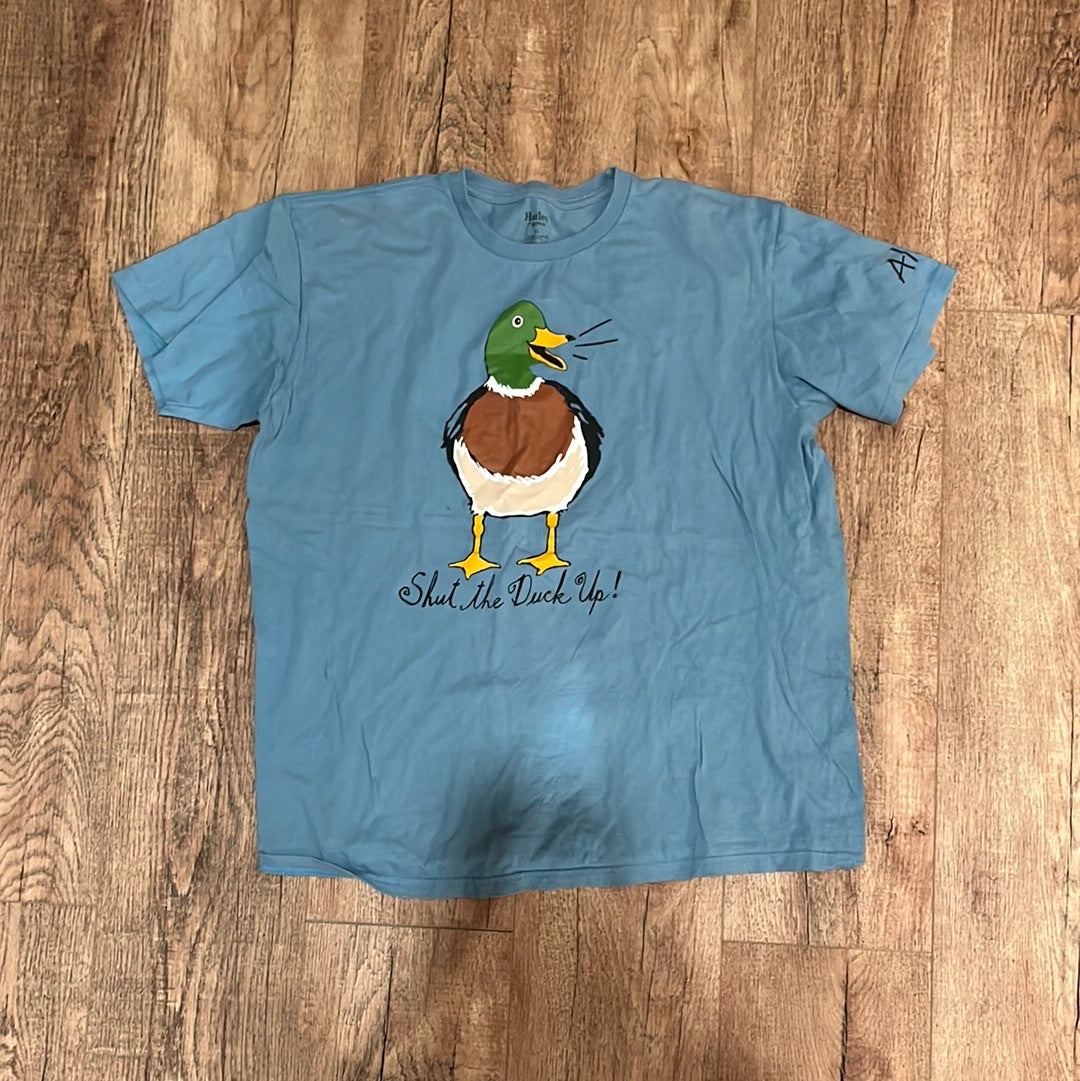 Shut the Duck Up Alaska Tshirt - 21” x 26.5”