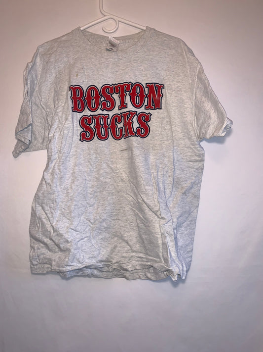 FOTL Lofteez Boston Sucks Tshirt - Large - 22” x 26”