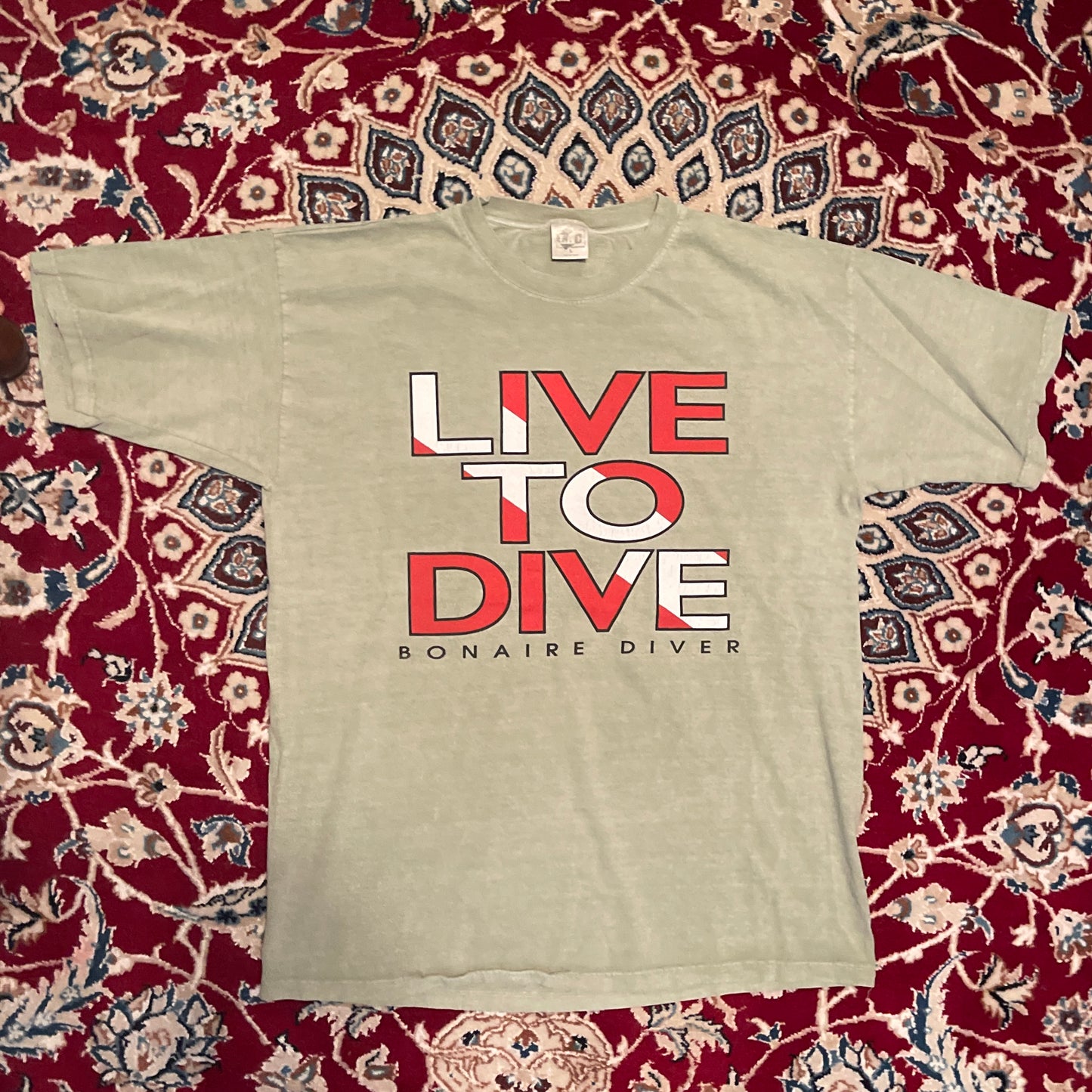 Live to Dive Dive to Live T 恤 - 22.5 英寸 x 29 英寸