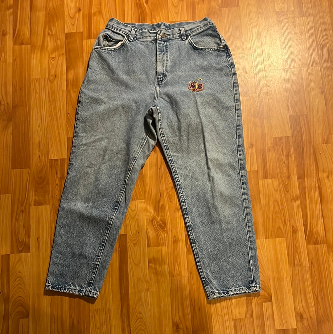 Lee Butterfly Jeans - 30” x 26.5”