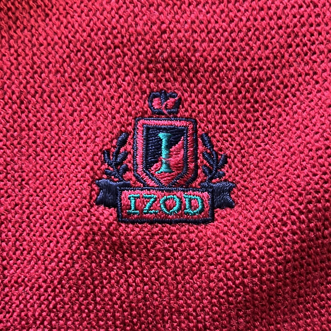 80/90's Izod Cardigan Sweater - Boxy XLarge - 27” x 27”