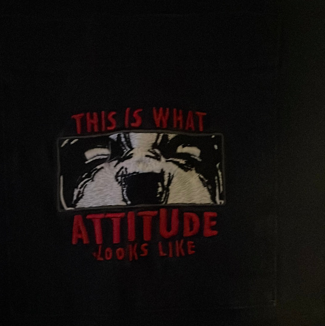 Big Dogs This is Attitude Tshirt - XLarge - 24” x 29”