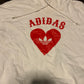 Sudadera Corazón Adidas - 21” x 24”