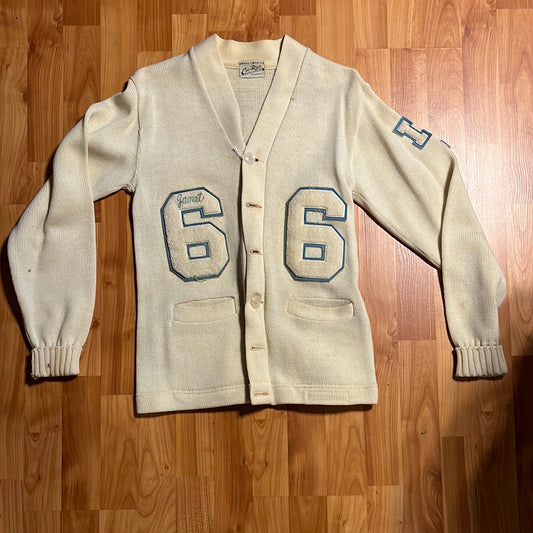 50's Varsity IA 66 Cardigan - S 16” x 25.5”