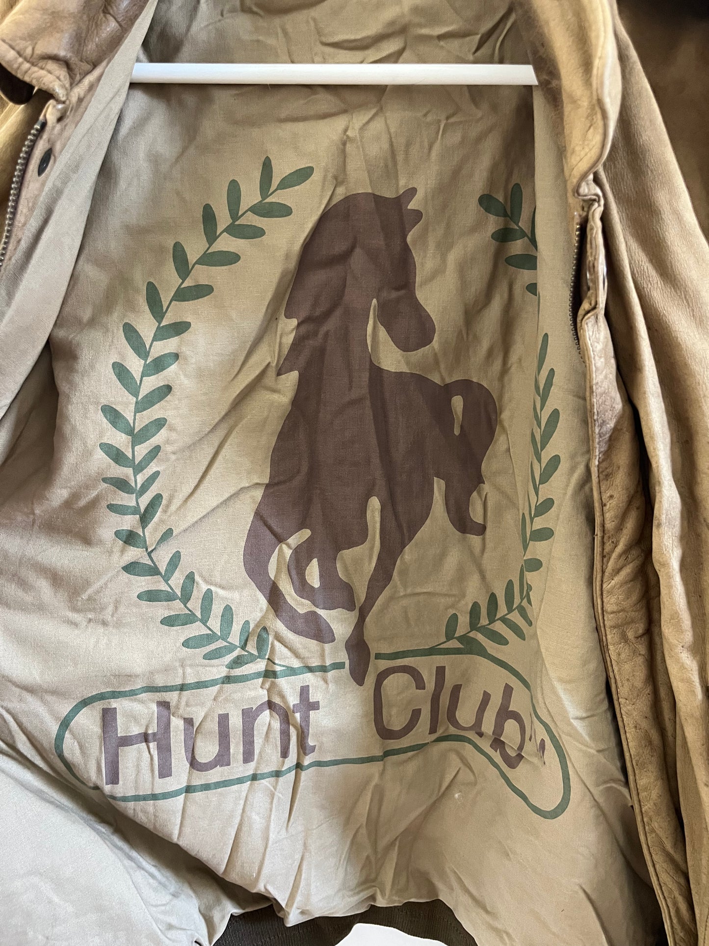 Hunt Club Leather Jacket - XLarge - 26” x 30”