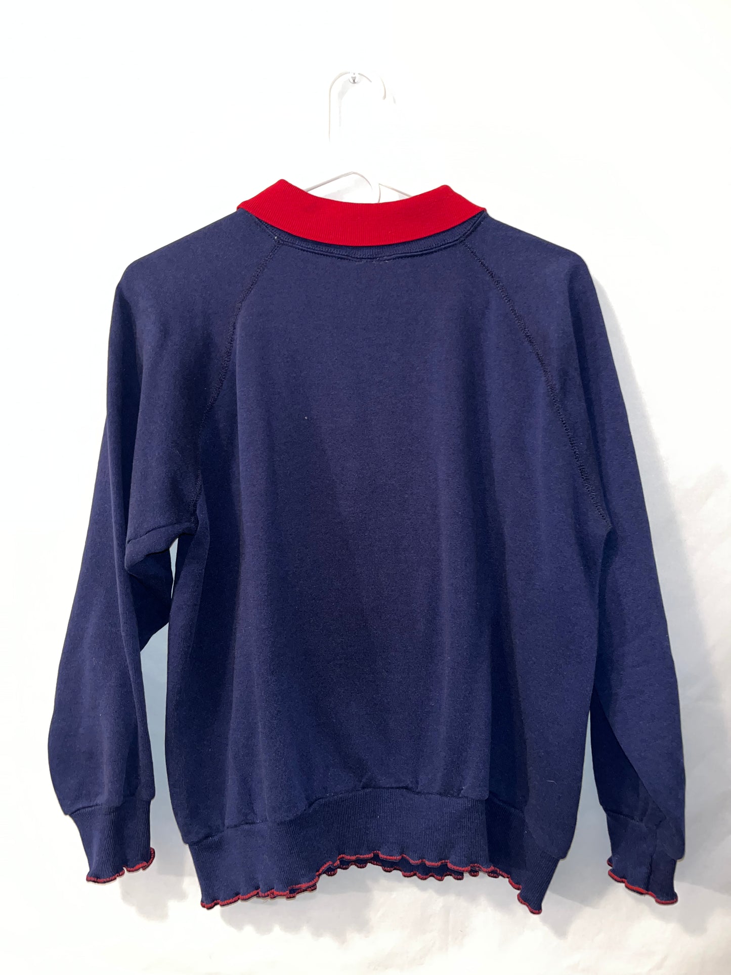 80's Collared Sweatshirt - Medium - 20” x 22”