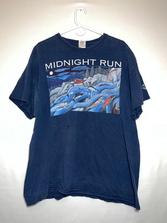 Gildan Midnight Run Tshirt - Medium - 21” x 27”