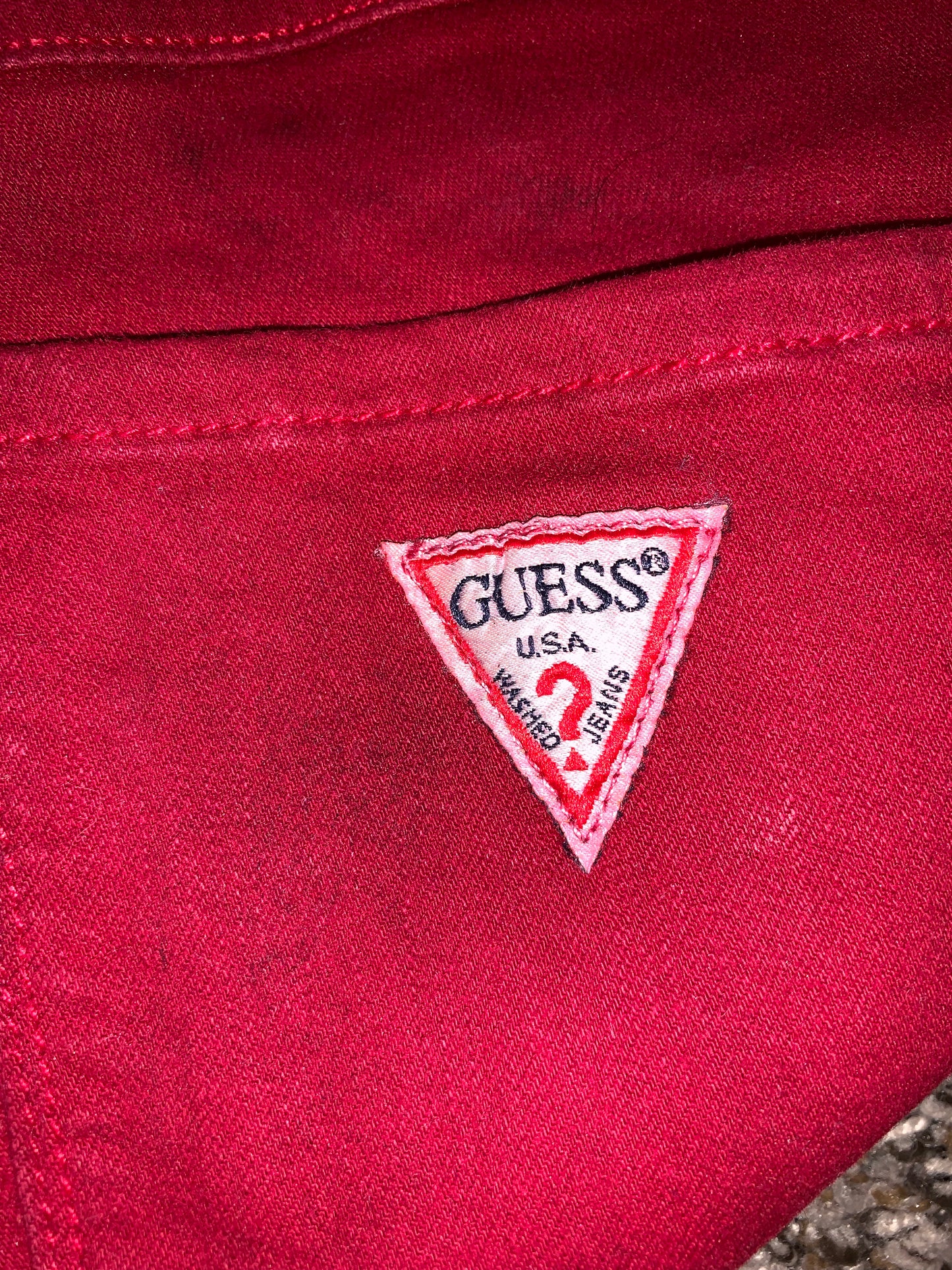 Guess Power 紧身牛仔裤 - 25 英寸 x 29 英寸