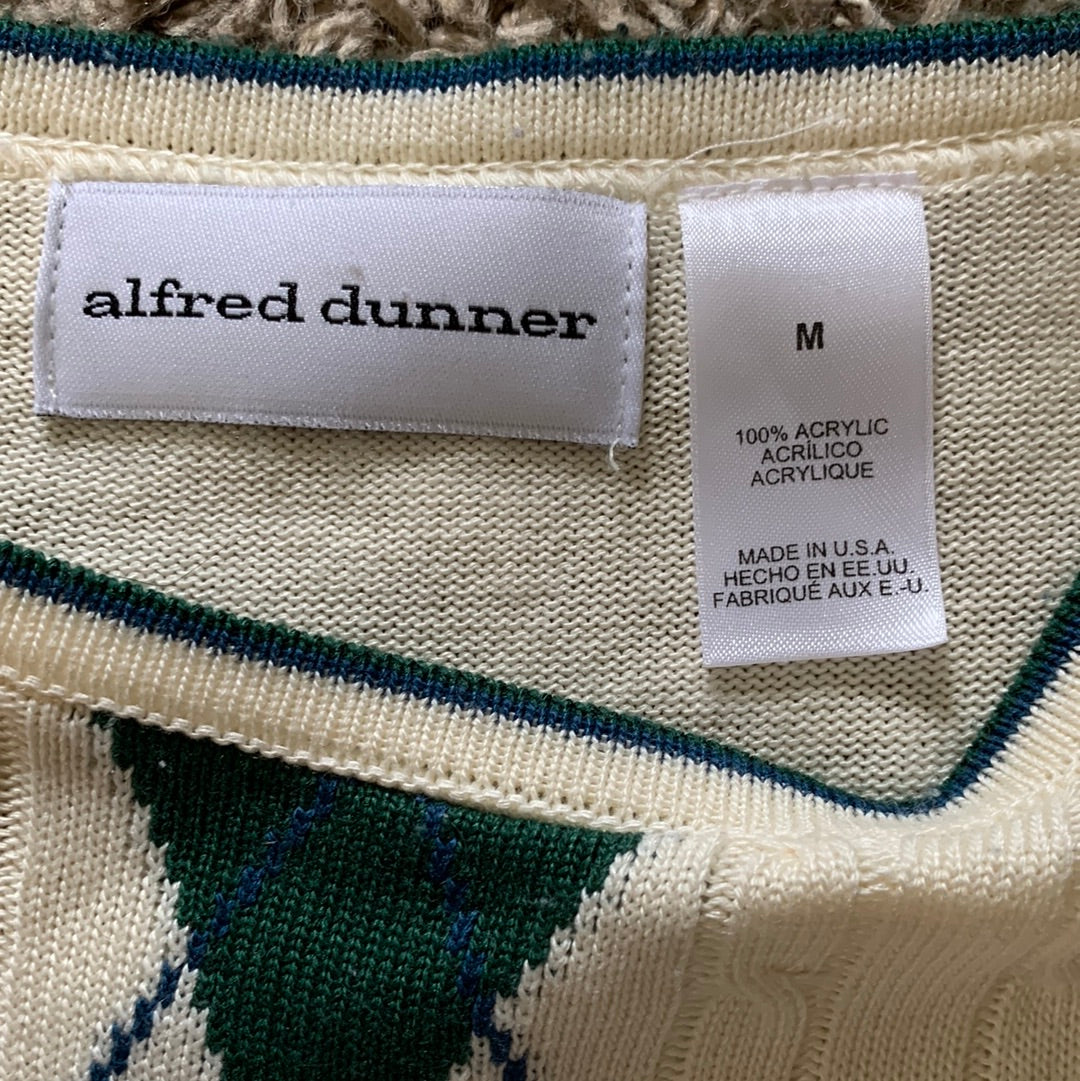 90/00 年代 Alred Dunner 亚克力毛衣 - 中号 - 21” x 23”