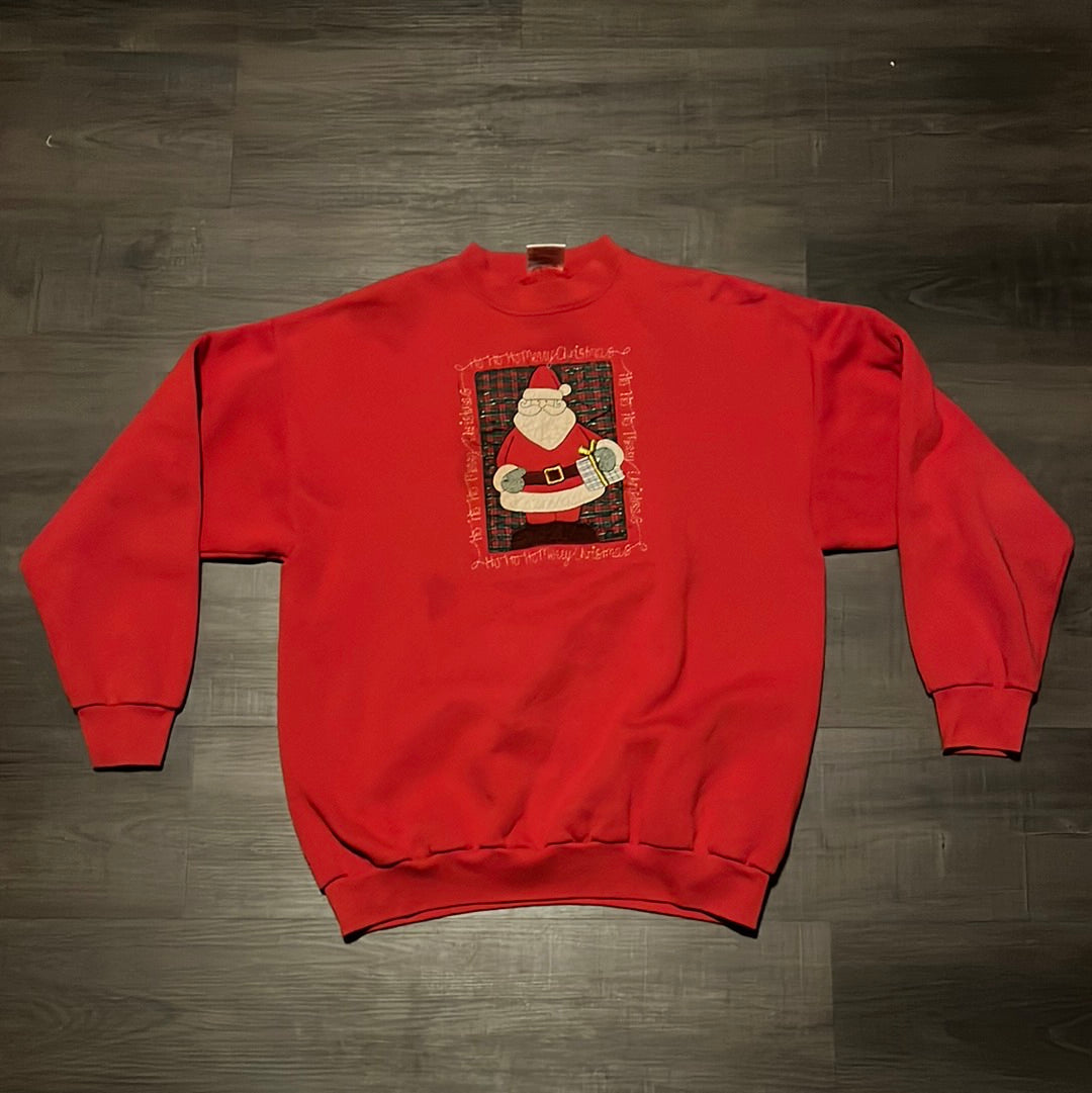 90's Santa Crewneck - 21.5” x 26”